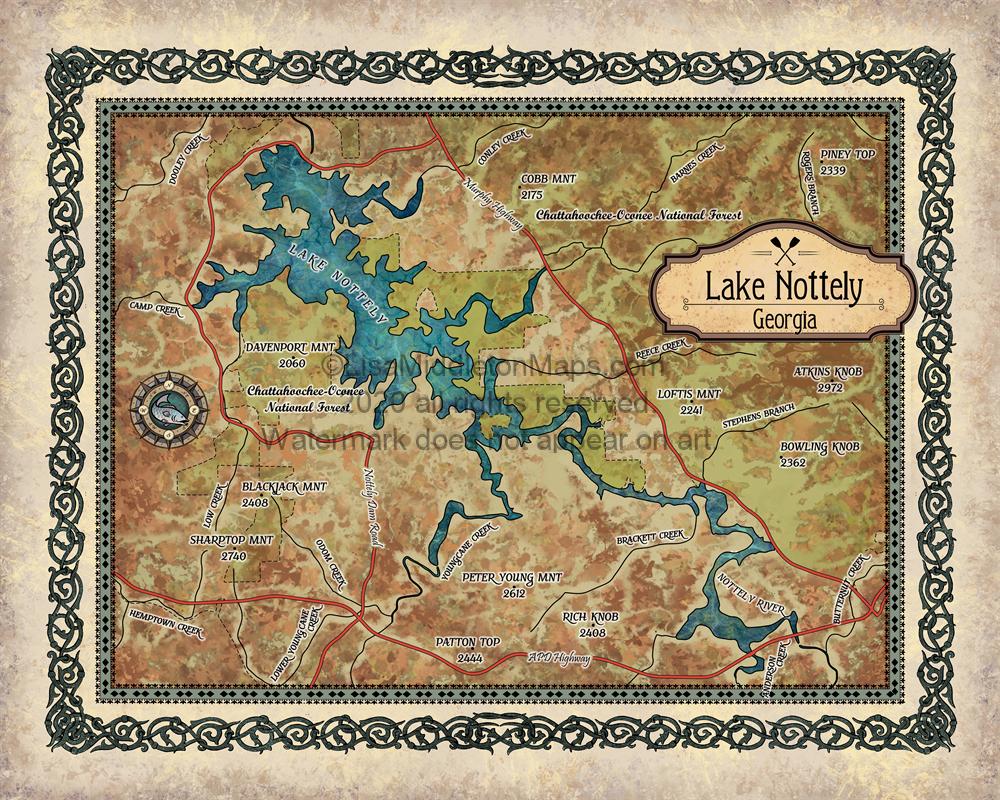 Lake Nottely, Georgia