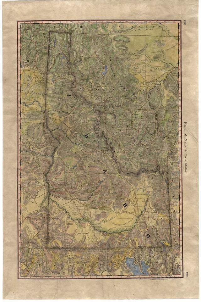 055 Idaho Wagon Roads 1879