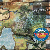 Orange Lake Florida Lake map art map art on Wood or Metal for Lake House, Man Cave, vintage map art gift, Custom map art