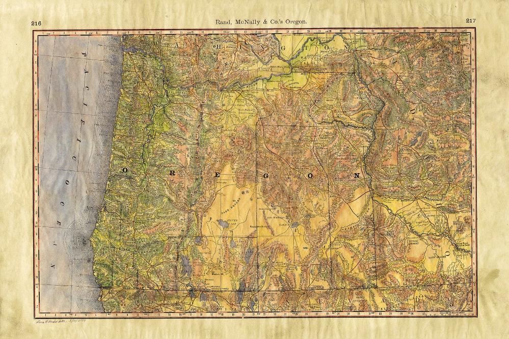 100 Oregon Wagon Roads 1879