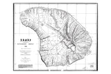 Archived Hawaii Maps and lithographs