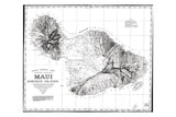 Archived Hawaii Maps and lithographs