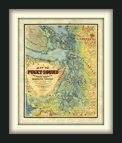 108 Puget Sound and Surroundings 1877